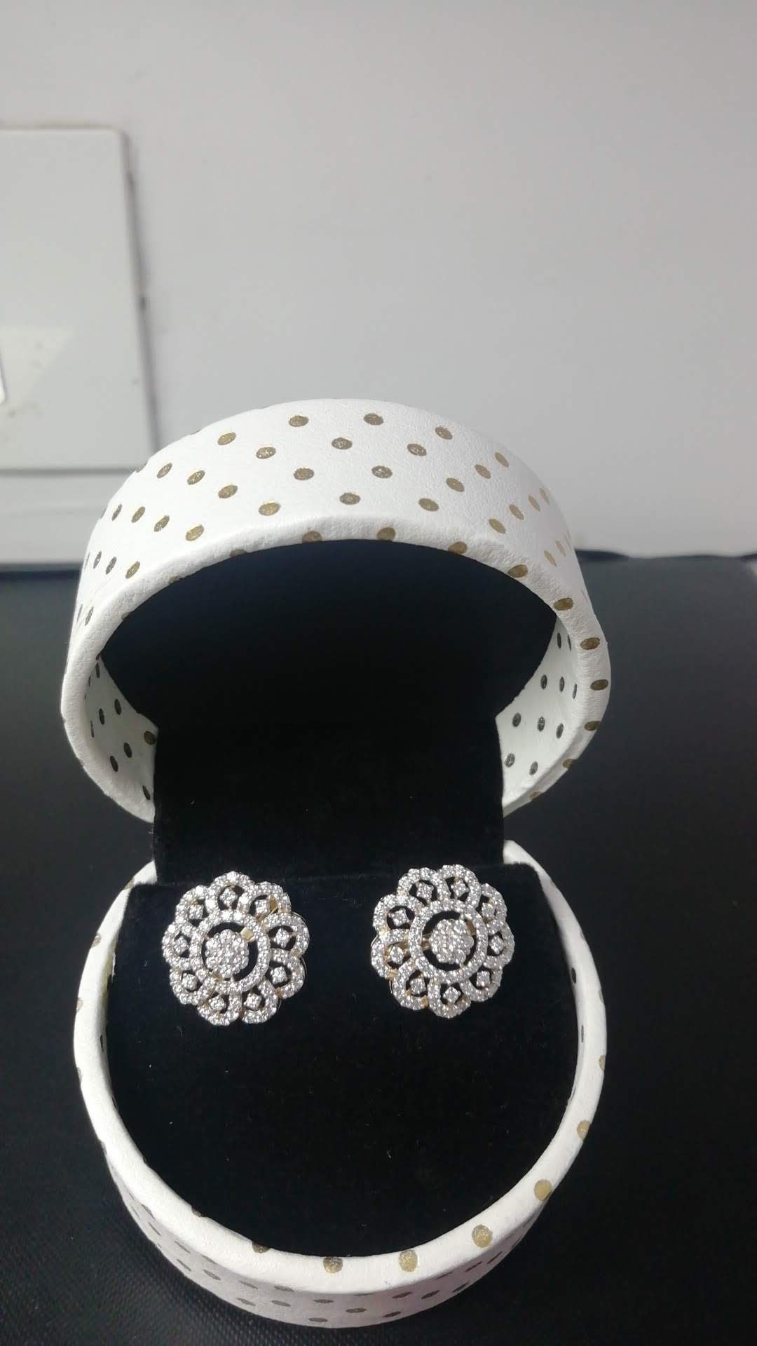 Real Diamond Designer Earrings