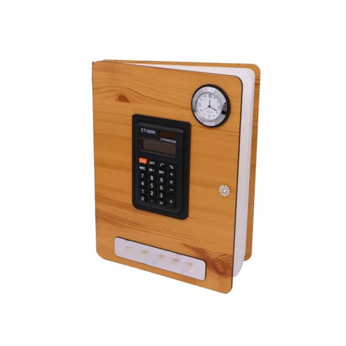 Notebook With Calculator And Watch