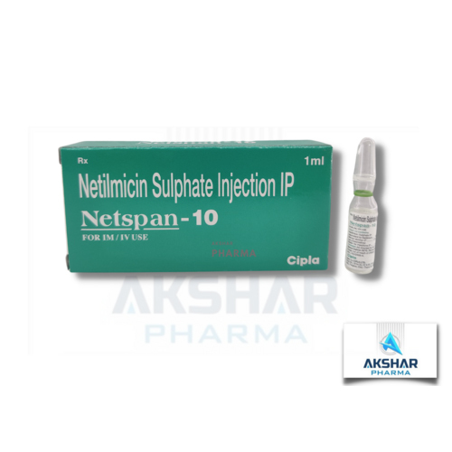 Netspan 10Mg Injection - Application: Hospital