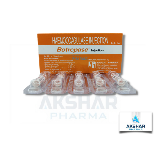 Botropase Injection - Formulations Form: Liquid