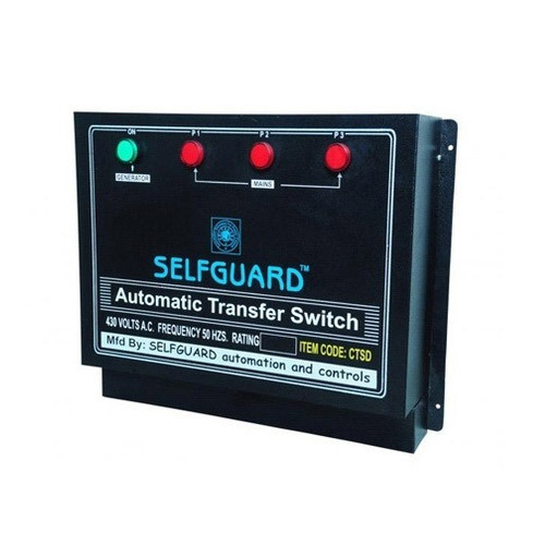 Automatic Transfer Switch - 450 x 310 x 135 mm Black Plastic 15-40 KVA 430 VAC Three Phase