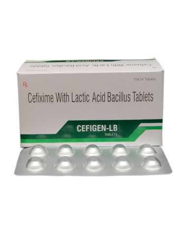 Tablets Cefixime (Cefigen Lb)