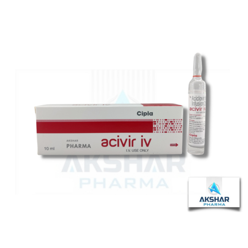 Acivir Iv Injection 10 Ml - Application: Hospital