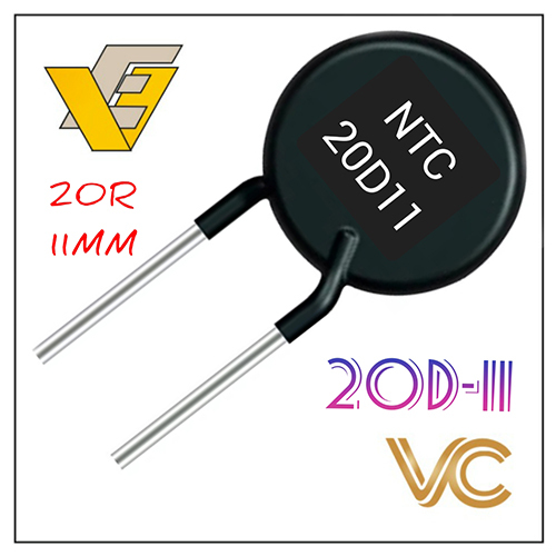 11MM 20 R MF72 Power NTC Thermistor
