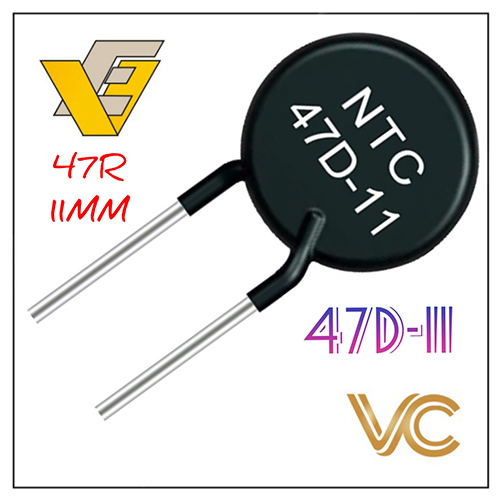 11MM 47R MF72 Power NTC Thermistor