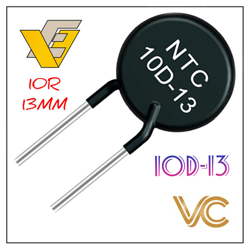 10OHMS 13MM 10R NTC Power Thermistor