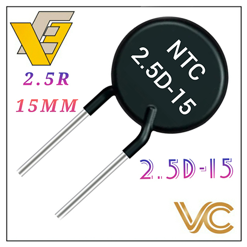 15mm 2.5R NTC Power Thermistor