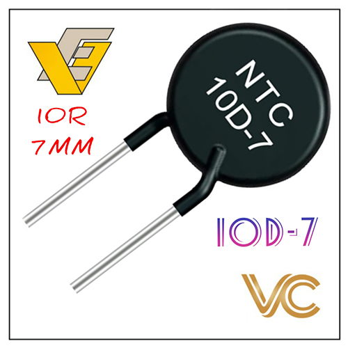 10OHMS 7MM 10R NTC Power Thermistor