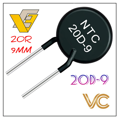 20OHMS 9MM 20R NTC Power Thermistor