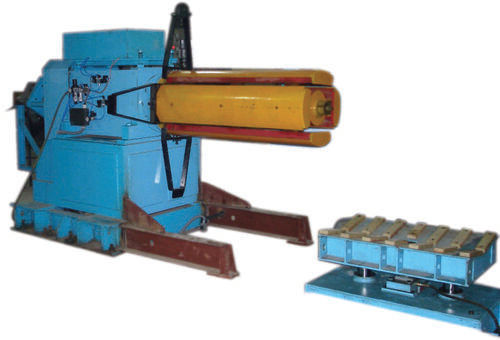 Heavy Duty Decoiler with Hydraulic Expandable Jaw withCoil Car