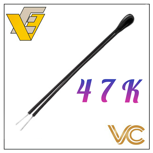MF52B 47K NTC Pearl Shape Epoxy Coated Thermistor