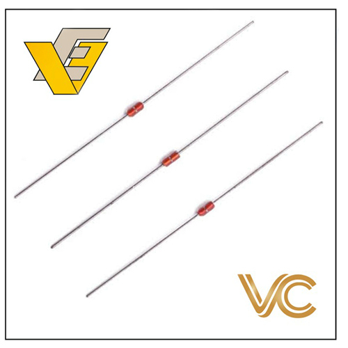MF-58 Axial Glass NTC 10K (103) 5 - Red | Industrial Application, 200-240 Volt, 50 Hertz Frequency