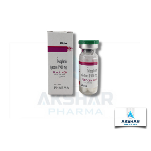 Ticocin 400 Mg Injection - Application: Hospital