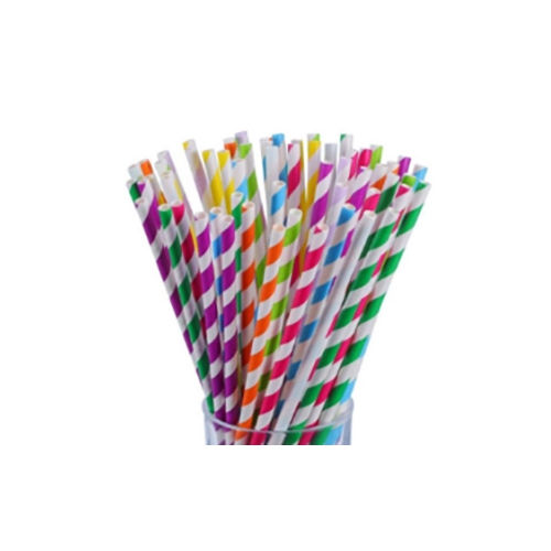 Colored Paper Straws