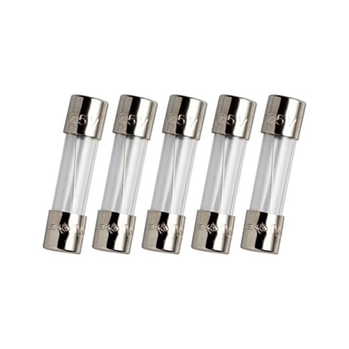 6x32 Miniature Glass Fuse F10a Fast Action - Gray | Industrial Application Fast Acting Design For Reliable Circuit Protection
