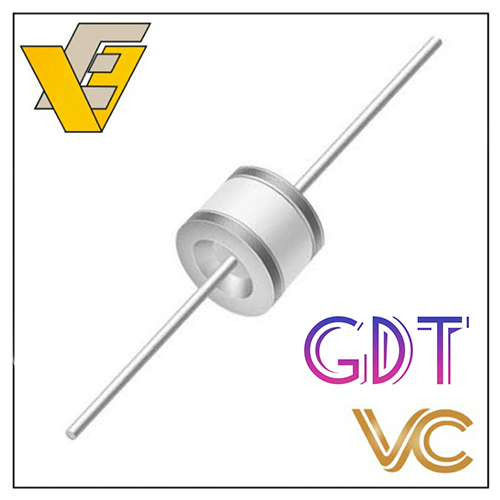 3600V 2 Leg Axial Leaded GDT Surge Arrester