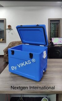 Plastic Icebox - High-quality Polyethylene, 25-100 Liter Volume , Red & Blue, Multipurpose For All Ages
