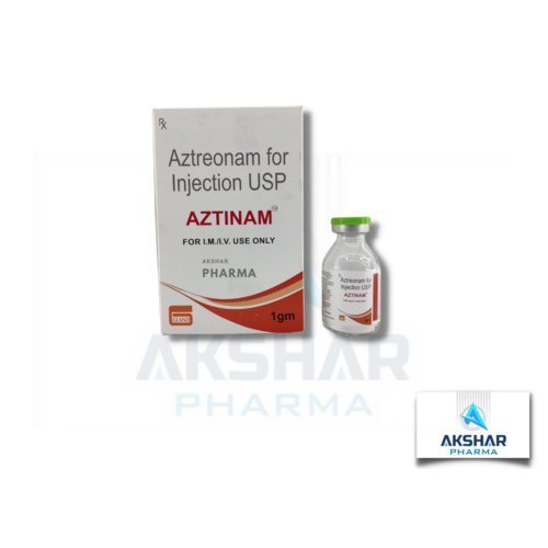 Azitinam Injection 1 Gm - Formulations Form: Liquid