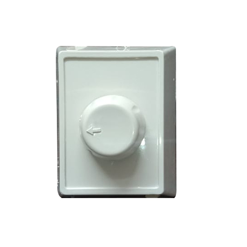 Open-3 Gelko Fan Regulator Sticker Body - Plastic Material, White Color | Ceiling Installation, Electrical Power Source