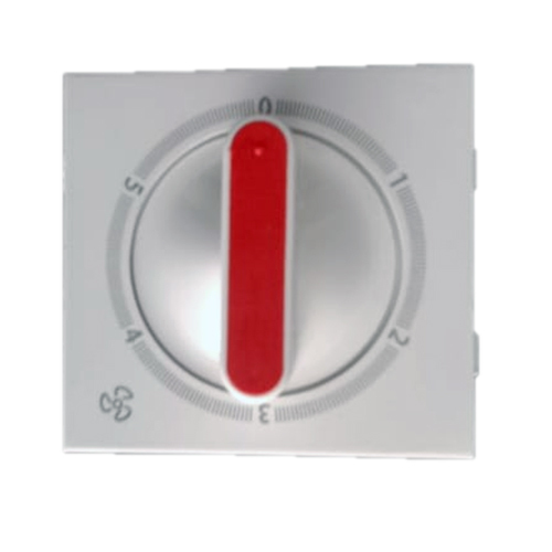 Ceiling Fan Regulator - Plastic Body, 220V Voltage, 50Hz Frequency, White Color | 5-Speed Control, Electrical Power Source, Non-Remote Operated