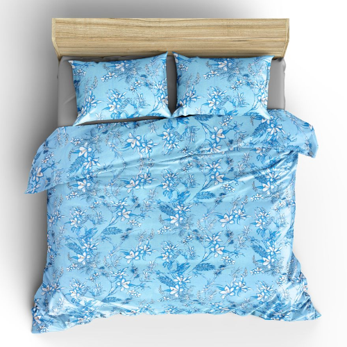 Decorative Attractive Floral Double Bedsheet