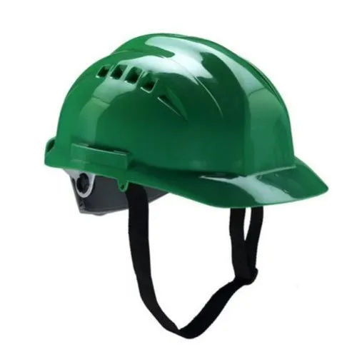 Green Industrial Safety Helmets