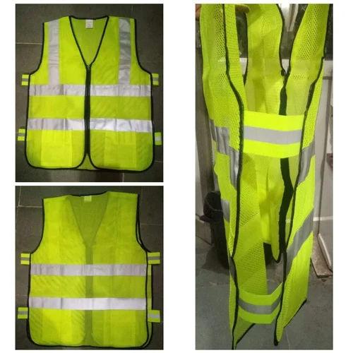 Yellow Reflective Safety Jacket