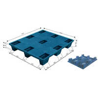 1000 Mm Injection Mould Plastic Pallets Size: Different Available