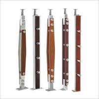 Stainless Steel Baluster - Stainless Steel, Strip Shape, Silver Color | Ideal For Homes And Hotels, Stylish Steel Structure