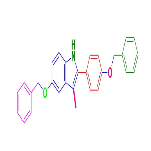 5 Benzyloxy 2 4 Benzyloxy Phenyl 3 Methyl 1h Indole Cas No: 198479-63-9