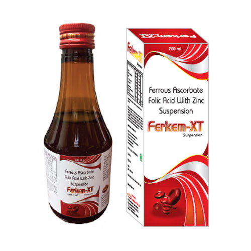 Ferrous Ascorbate Folic Acid With Zinc Suspension General Medicines