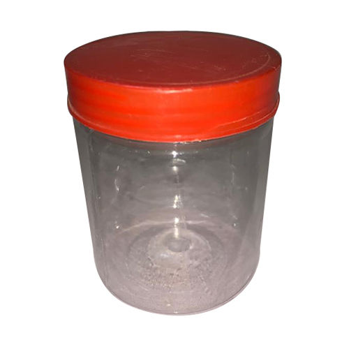 Transparent Pet Plastic Cylinder Jar