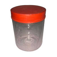 Transparent Pet Plastic Cylinder Jar