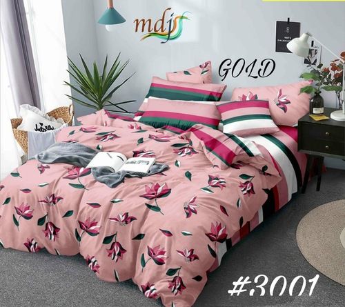 Multicolour/As Per Buyer Requirement Glace Cotton Bedsheet/Printed Bedsheet /Block Print Bedsheet