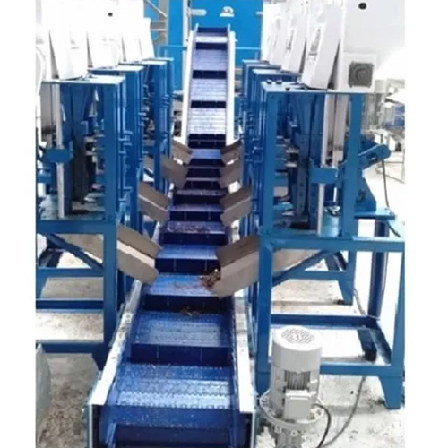 Modular PVC Conveyer Belts - PVC Material, Various Sizes Available, Blue Color | Flexible Design, Improves Productivity, Reduces Contamination Risk