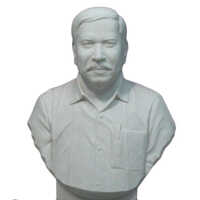 Marble Bust - Metal, Custom Size Available | Indian Style, Polished Finish, Modern Arts