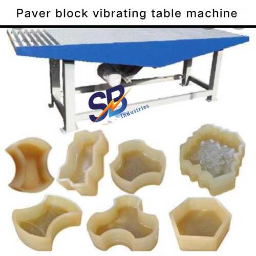 Paver Block Vibrating Table Machine