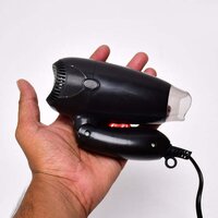 HAIR DRYER WITH FOLDABLE HANDLE