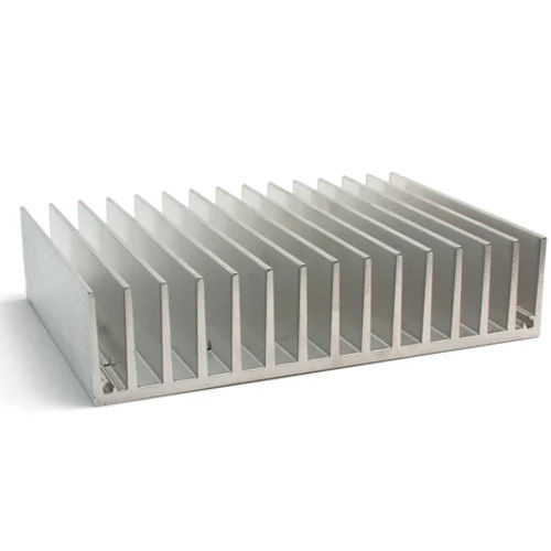 White Extrusion Heat Sink