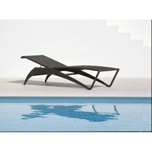Rattan Pool Side Lounger