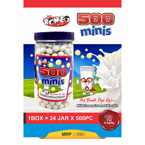 Milk Cream Covered Ball