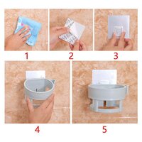 SELF ADHESIVE HAIR DRYER HOLDER