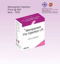 Meropenem Injections In Third Party Manufacturing