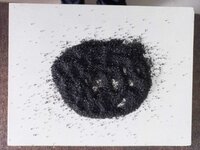 Black color coating sand for grout filling 16/24 mesh non removebla color