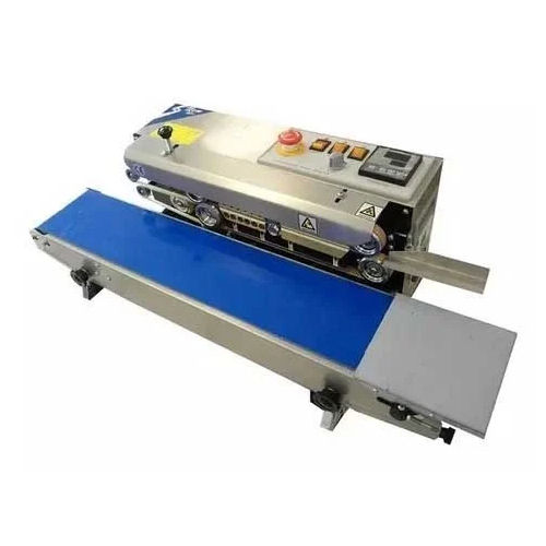 Blue And Silver Band Sealing Machine Manufacturer In Bangalore