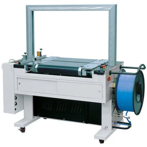 Blue And White Fully Automatic Strapping Machine