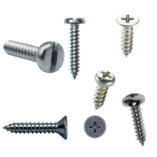 White Self Tapping Screws