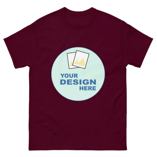 Round Neck Custom T Shirt