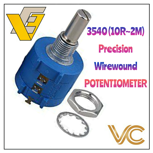 3540-1-101 Precision Wirewound Potentiometer
