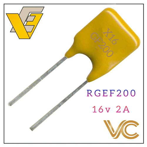 PPTC RGEF200 2A 16V Poly Fuse